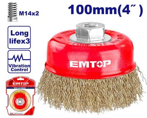 فرشايه سلك كبايه نحاس  4"     EWCB11005 