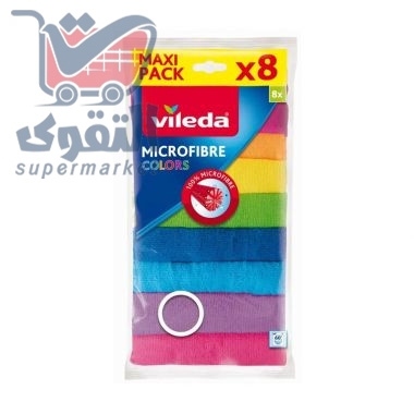 فلدا فوط مايكروفايبر 8 قطع ملون