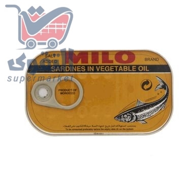 ميلو سردين بالزيت 125غم