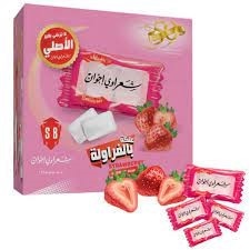 علكة شعراوي 100حبة *2حبة فراولة