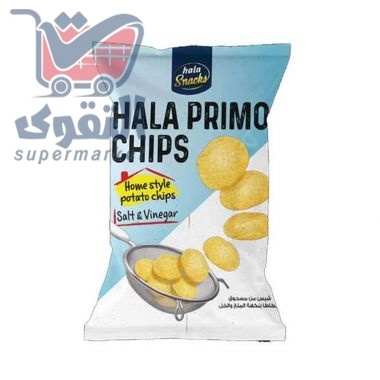 شيبس هلا برايمو ملح وخل
