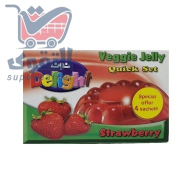 Noon Jelly Veg Strawberry 4X85 GR