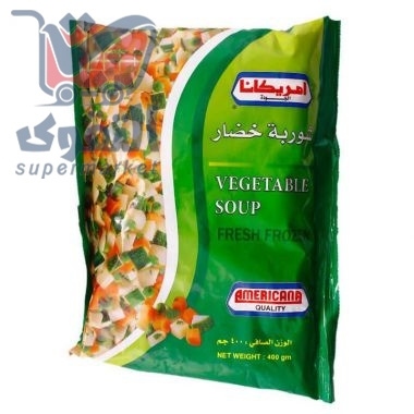 امريكان شوربة خضار 400 غم