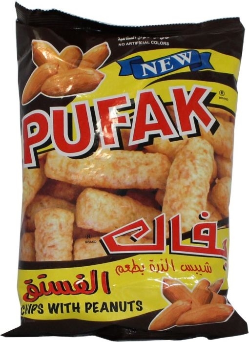 بفاك شيبس الذرة بطعم الفستق 60 غرام