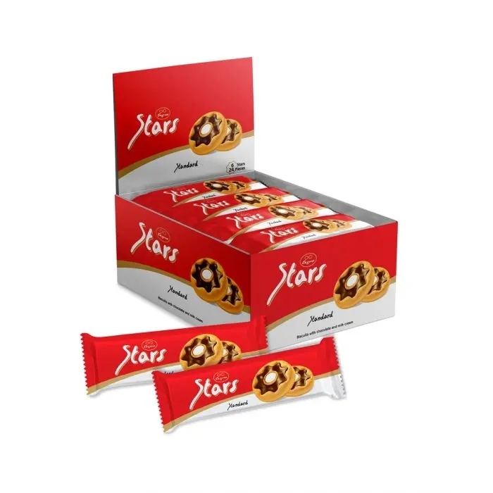 بسكويت ستارز 6 قطع