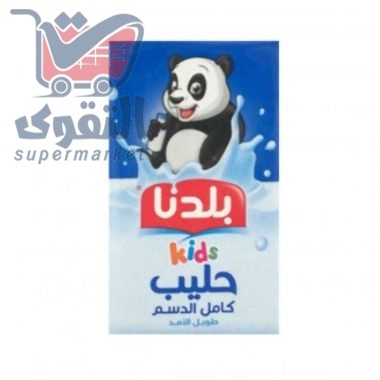 بلدنا حليب كامل الدسم 125مل