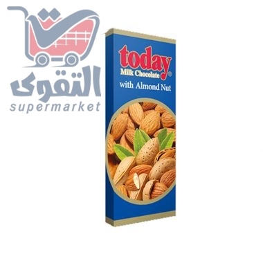 Today Choco W-almond Nut 180 GR