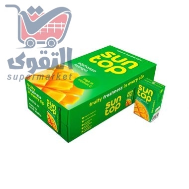 عصير سن توب مانجو الفنسو 125 مل *24 حبة