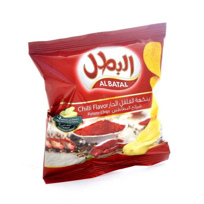 بطاطس البطل حار 12 جرام