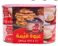 لونا قشطة سادة 155غم *4 حبة