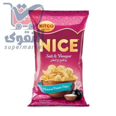 كتكو نايس شيبس بالملح و الخل 170غم