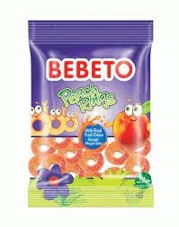 بيبيتو سوس حلقات خوخ 20 غم
