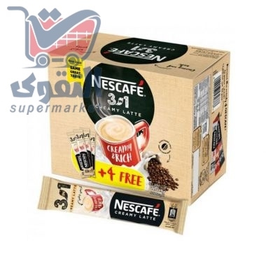 نسكافية 1x3 كريم لاتيه 22.5 غم *24 حبة