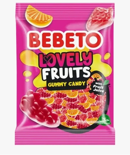 بيبيتو لافلي فروتس جيلي 80 غم