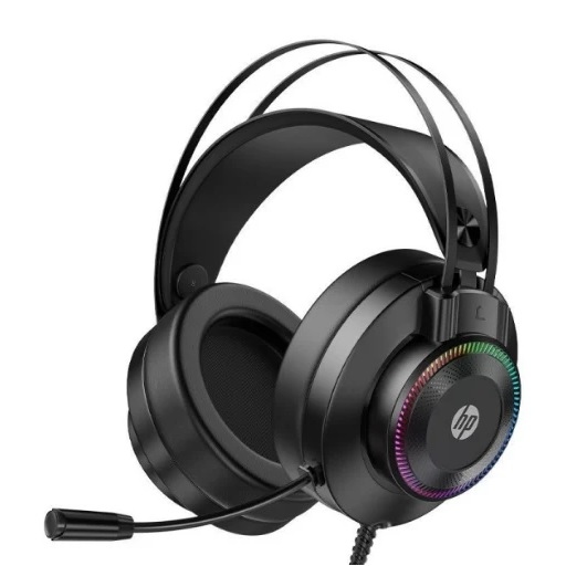 سماعة راس وميكروفون سلك USB