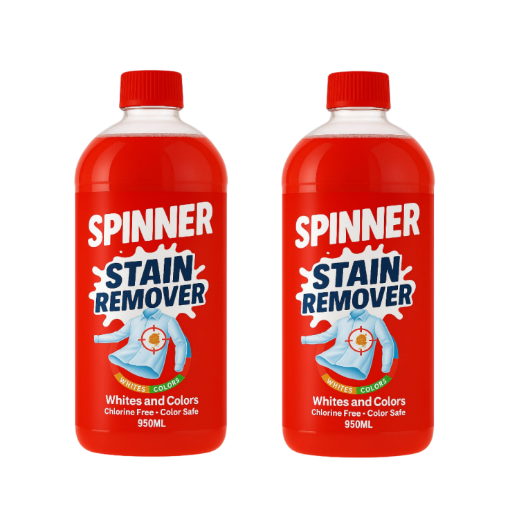 سينر مزيل البقع عن الملابس علبة + علبة مجانا 