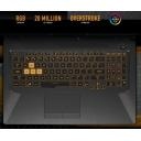ASUS TUF GAMING F15 FX507ZC4-HN081W 12TH CORE I5-12500H RAM 8GB- RTX 3050 4GB DDR6