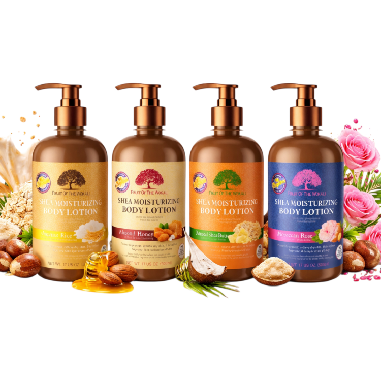 لوشن مرطب للجسم من ثمرة الووكالي المغربي بحجم 500 مل