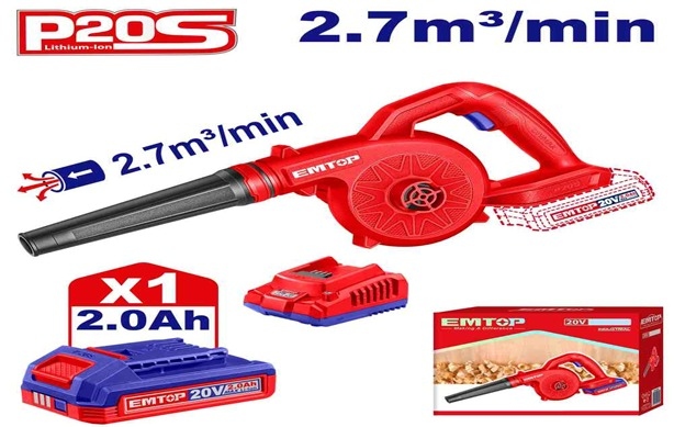 بلور شحن 20V مع بطاريه و شاحن جديد ELAB20781 