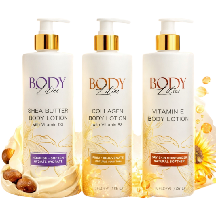 لوشن ليليس بمواد طبيعية للجسم لترطيب عميق  بحجم 473 مل 