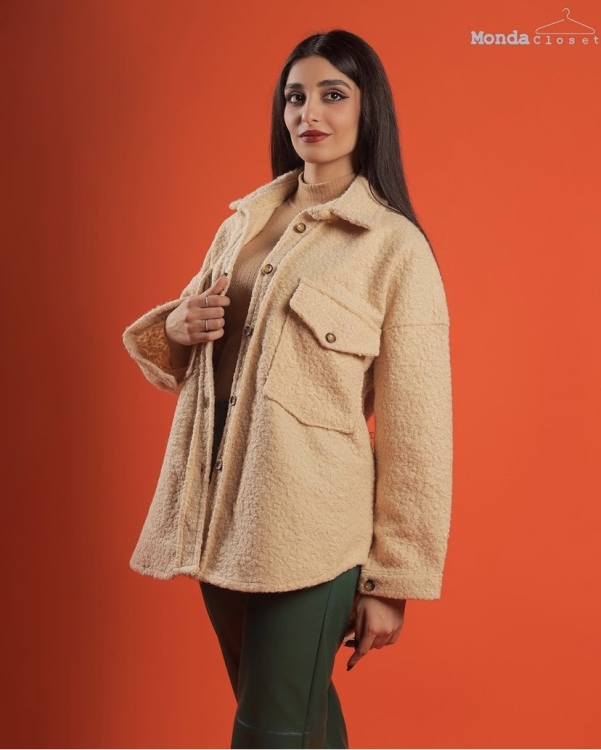 Beige Fur Jacket