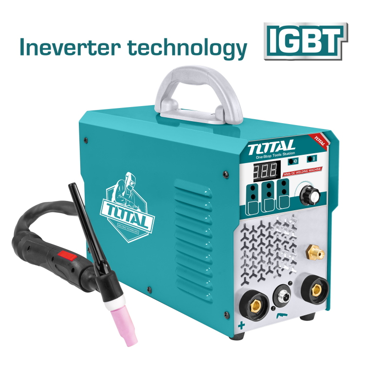 Total TIG1601 Inverter TIG/MMA welding machine ماكنة لحام 