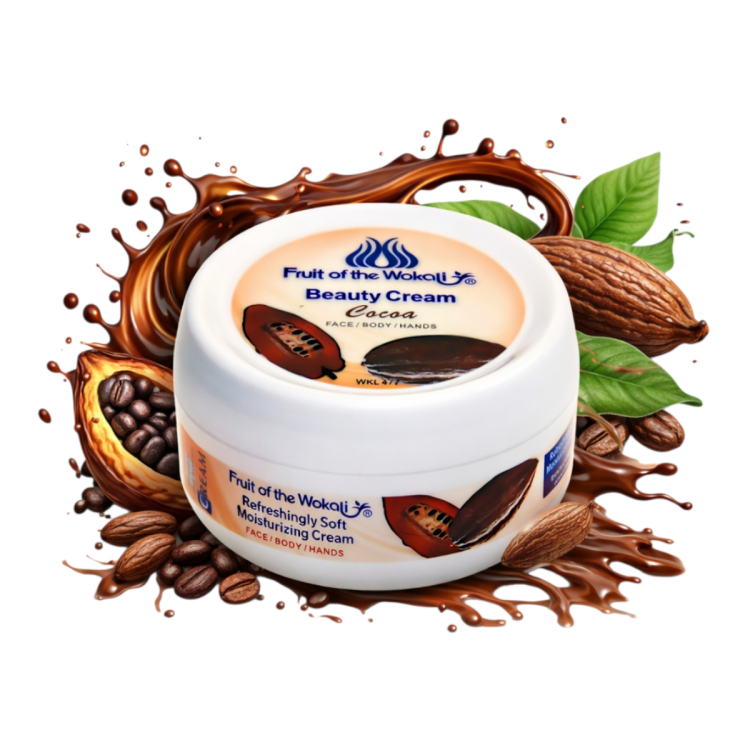 كريم ووكالي بزبدة الكاكاو لتجميل الوجه والجسم واليدين بحجم  200 مل