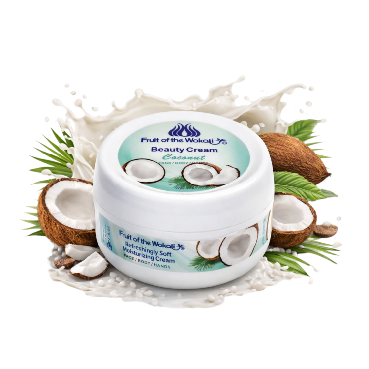 كريم ووكالي بجوز الهند لتجميل الوجه والجسم واليدين بحجم  200 مل