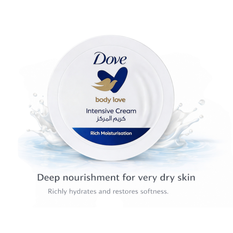 دوف كريم المركز  للعناية بالجسم بحجم 150 مل