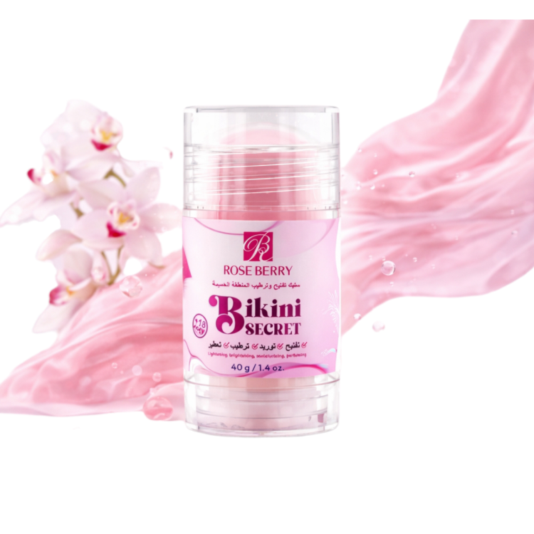 ستيك لتفتيح وترطيب وتوريد وتعطير جميع مناطق الجسم من الروز بيري بحجم 40 غم 