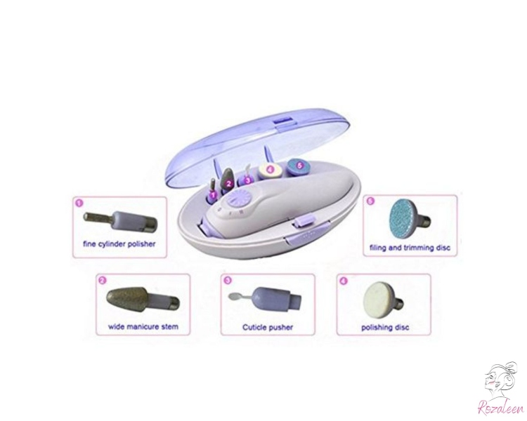 Bi-rotation Manicure & Pedicure Set-Keeping Nail Health 