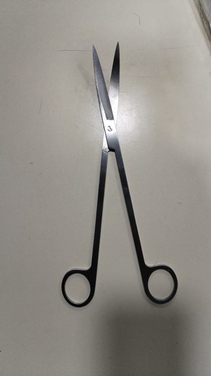 مقص أعوج للنباتات