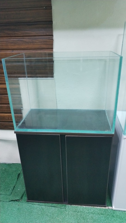 حوض سمك مع قاعده