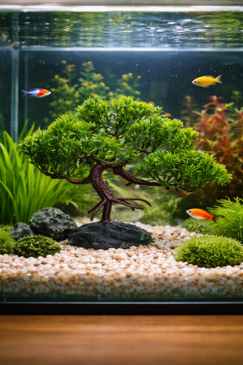 شجرة بونزاي بلاستيك