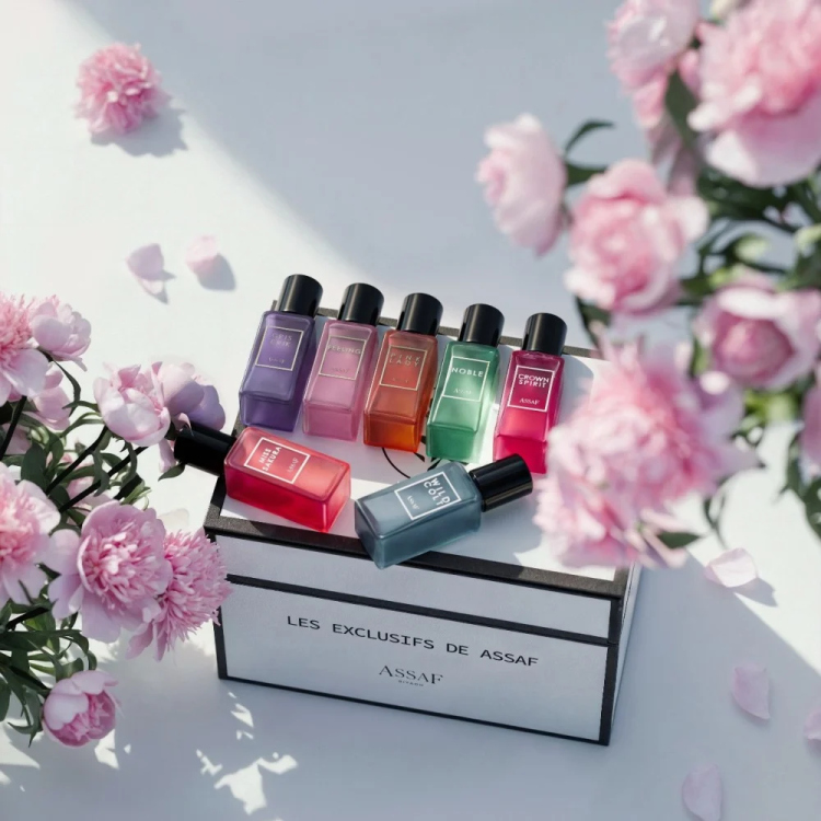 مجموعة عطور عساف 7 عطور ميني 5مل
