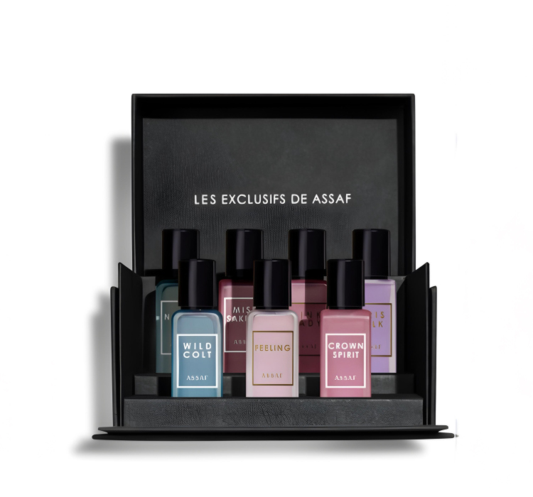 مجموعة عطور عساف 7 عطور ميني 5مل