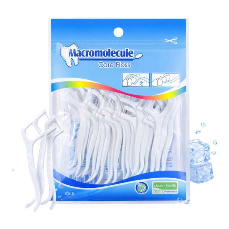 ناكشات تنظيف الأسنان مع خيط عدد 30