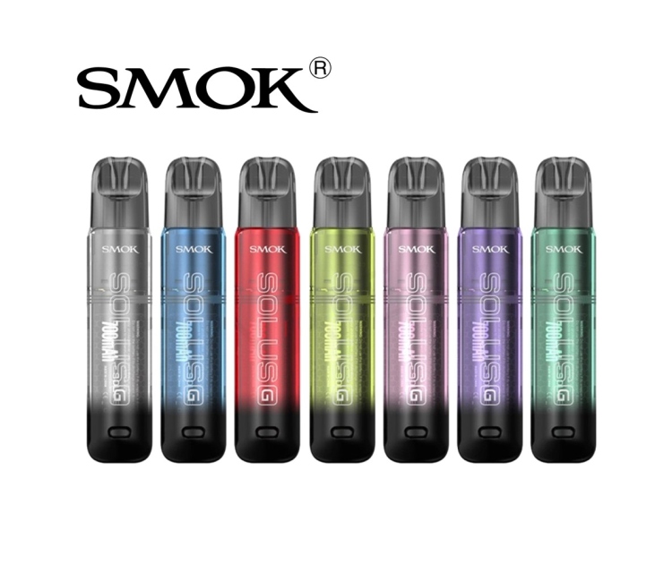 SMOK SOLUS  G Pod Kit, Rechargeable, Refillable, Vape Device، Assorted Colors 