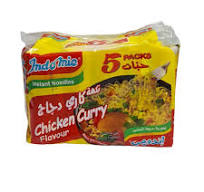 اندومي خمسات دجاج كاري 5 حبة