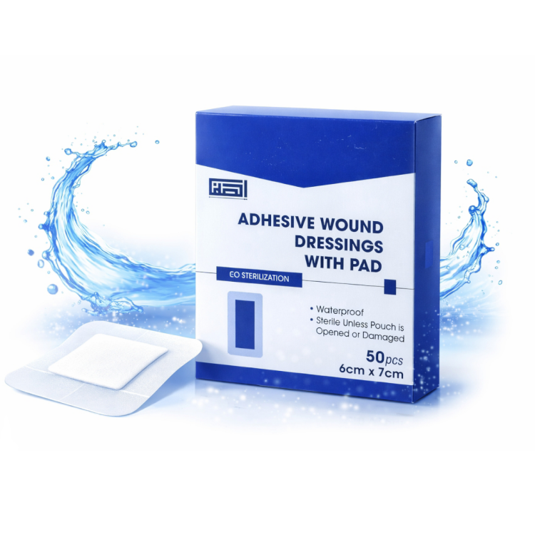 لصقات عمليات ضد الماء حجم 6*7 سم عدد 50 قطعة