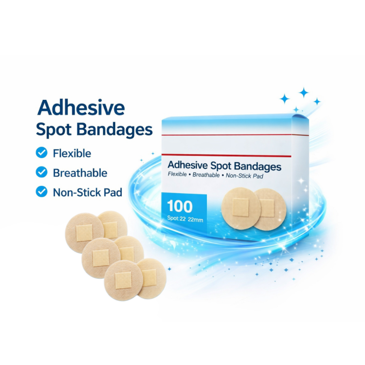 لصقات جروح دائرية عدد 100 قطعة 