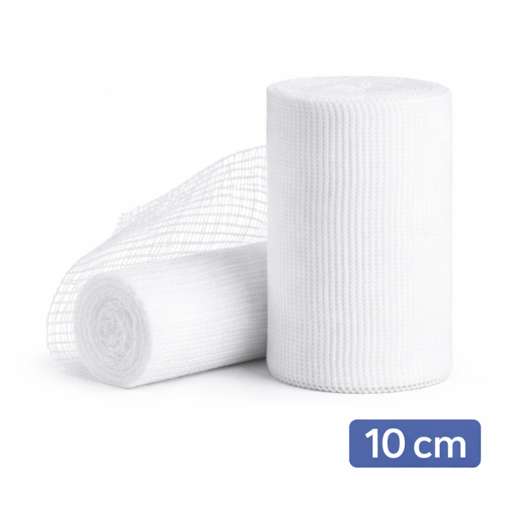 شاش محبوك ناعم 10 سم عدد 12 قطعة