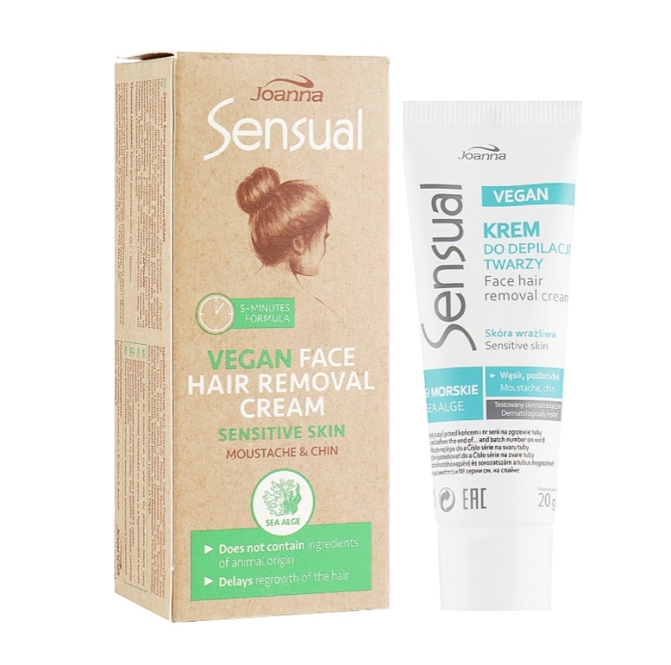 كريم جوانا - Joanna لازالة شعر الوجه للبشرة الحساسة