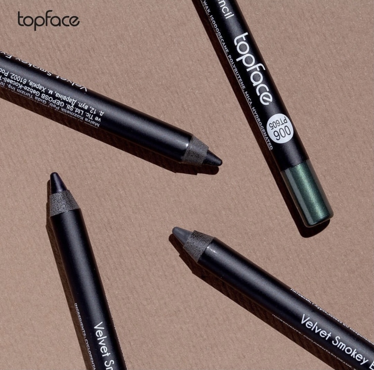 قلم كحل  Topface أسود كريمي 