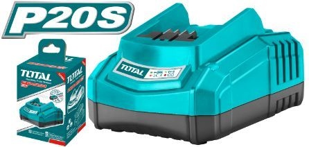 شاحن بطاريه TOTALTFCLI2001 Fast intelligent charger 20V