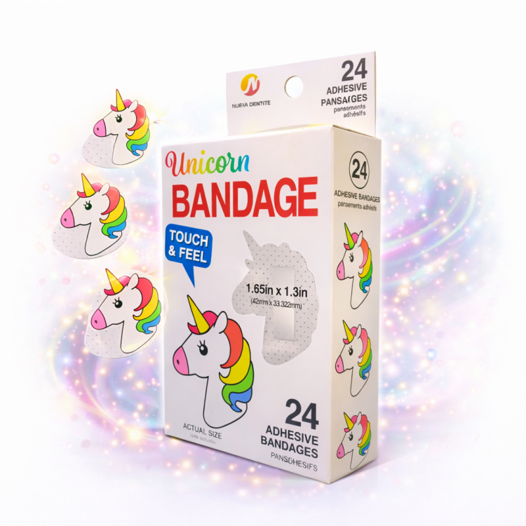 لزقات جروح اطفال رسومات لولي كورن  24 حبة