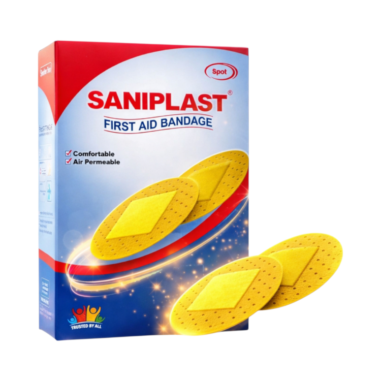 لزقات جروح دائري 100 قطعة