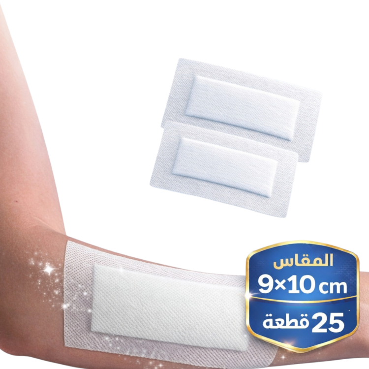 لزقات للعمليات قياس 9*10 سم عدد 25 لزقة 