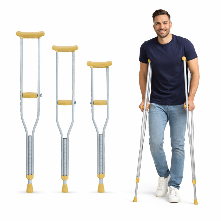 عكازات ابط عدد 2 قابل لتغير القياس 