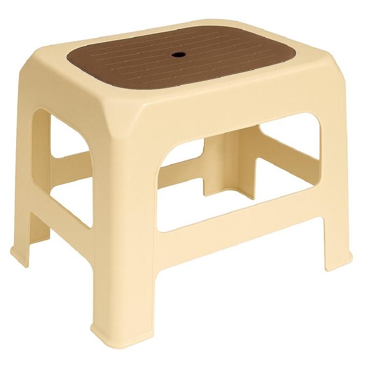 كرسي حمام بلاستيك بيج